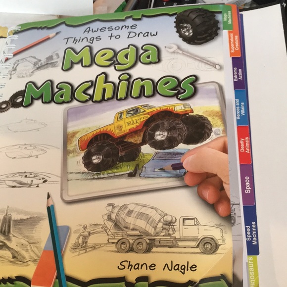 “Awesome Things to Draw” Hardcover - Picture 3 of 5